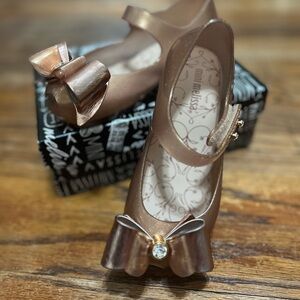 Barely worn! Mini Melissa Flats